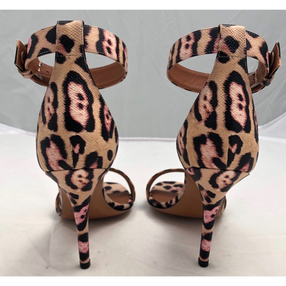 New Givenchy Retra Sandals Beige Jaguar Print 39 - Picture 6 of 8